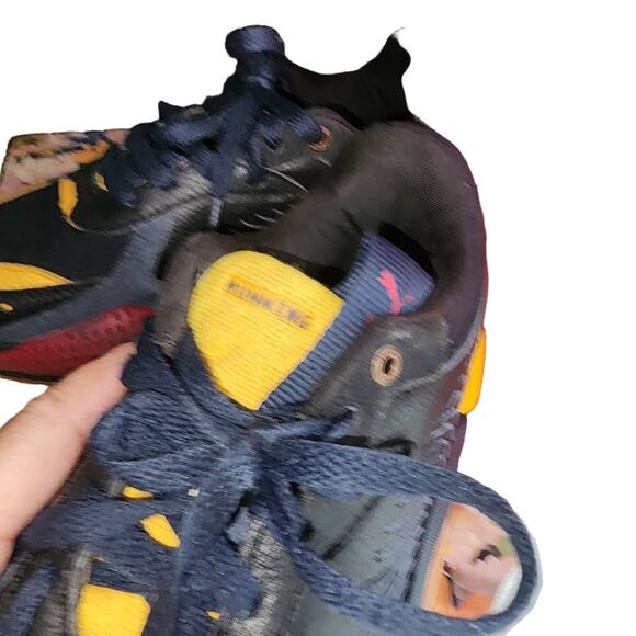 PUMA EUC BOYS YOUTH  RS X GLOBAL SZ 5 FUTURISM CASUAL LACE UP SNEAKERS - Picture 3 of 8